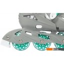 Роликовые коньки Ricos Kudo PW-128 L (р. 39-42, бирюзовый/серый)