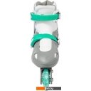 Роликовые коньки Ricos Kudo PW-128 L (р. 39-42, бирюзовый/серый)