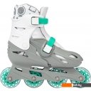 Роликовые коньки Ricos Kudo PW-128 L (р. 39-42, бирюзовый/серый)