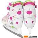 Роликовые коньки Ricos Props PW-223B S (р. 33-36, белый/розовый)