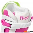 Роликовые коньки Ricos Props PW-223B XS (р. 29-32, белый/розовый)