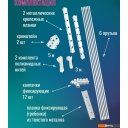 Сушилки для белья Comfort Alumin Лифт универсальное крепление 6x170см (алюминий/белый)