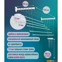 Сушилки для белья Comfort Alumin Лифт универсальное крепление 6x170см (алюминий/белый)