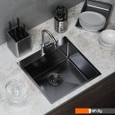 Кухонные мойки Mixline 547230 (черный графит, 3 мм)