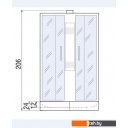 Душевые кабины River Nara 100/24 МТ (без крыши)