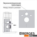 Унитазы Berges Wasserhaus Okus + Okus Slim SO + Atom Line 410 042446
