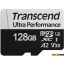 Карты памяти Transcend microSDXC 340S 128GB (с адаптером)