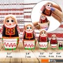 Развивающие игрушки Брестская Фабрика Сувениров Народные костюмы Беларуси. Калинковичский строй (набор 5 шт)