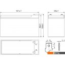 Аккумуляторы для ИБП Delta HR 12-34W (12В/9 А·ч)