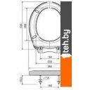 Сиденья и крышки для унитазов и биде Орио К-03 (розовый)