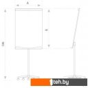 Офисные доски, флипчарты 2x3 EcoBoards Mobile TF03 ECO
