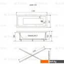 Ванны Triton Аура 170x70 (с ножками и экраном)
