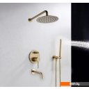 Душевые системы и гарнитуры Rea Lungo REA-P4125 (золотой)