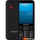 Мобильные телефоны Maxvi B35 (черный)