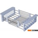 Кухонные мойки Saniteco 6550-R (с сифоном, дозатором и коландером)