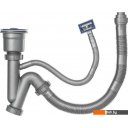 Кухонные мойки Saniteco 6550-L (с сифоном, дозатором и коландером)