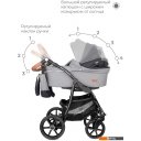 Детские коляски и аксессуары Riko Basic Bella Lux (3 в 1, 01/темно-серый)