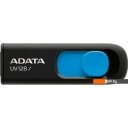 USB Flash ADATA DashDrive UV128 128GB (черный/синий)