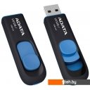 USB Flash ADATA DashDrive UV128 128GB (черный/синий)