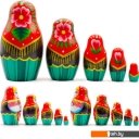 Развивающие игрушки Брестская Фабрика Сувениров В белорусском традиционном костюме (набор 5 шт)