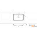 Умывальники Madera Kamilla 130 R