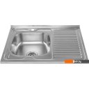 Кухонные мойки Saniteco 8060S-L (с сифоном) Кухонные мойки Saniteco 8060S-L (с сифоном)
