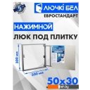 Сантехнические ревизионные люки ЛючкиБел Евростандарт 50x30 см