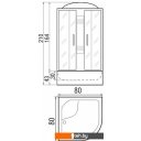 Душевые кабины River Desna 80/43 МТ