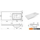 Умывальники Эстет Даллас ФР-00001528 (правый)