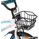 Детские велосипеды Mobile Kid Slender 18 (белый/голубой)