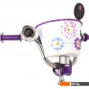Детские велосипеды Novatrack Butterfly 16 2023 167BUTTERFLY.WVL23 (белый/фиолетовый)