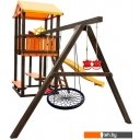 Детские спортивные комплексы и игровые площадки Perfetto Sport Bari-3 (качели лодочка, паутина)