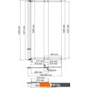 Шторки и карнизы для ванн и поддонов Wasserkraft Main 41S02-80