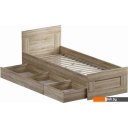 Кровати Mio Tesoro Сириус 80x200 2.02.04.160.3 (дуб сонома)