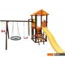 Детские спортивные комплексы и игровые площадки Perfetto Sport Bari-7 (качели лодочка, паутина)