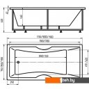 Ванны Aquatek Феникс 180x85 (с экраном)