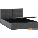 Кровати Трия Глосс универсальный тип 1 с ПМ 160x200 (микровелюр Jercy Graphite)