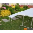 Кемпинговая мебель Calviano Складной, прямоугольный 240x75.5 см (белый)