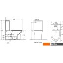 Унитазы WeltWasser Telbach 001 GL-WT (белый глянец)