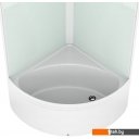 Душевые кабины Domani-Spa Simple 99 High Eco DS01EcSm99HWCl00-V1.2 (белый/прозрачное стекло)