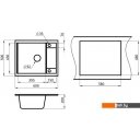 Кухонные мойки Granula GR-6002 (алюминиум)