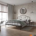 Кровати Князев Мебель Афина АФН.160.200.Ч (черный муар)