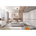 Кровати Anrex Taurus 180 с ПМ 708230 180x200 (дуб вотан/белый)