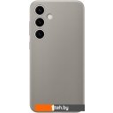 Чехлы для телефонов Samsung Vegan Leather Case S24+ (серо-коричневый)
