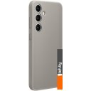 Чехлы для телефонов Samsung Vegan Leather Case S24+ (серо-коричневый)