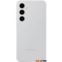Чехлы для телефонов Samsung Silicone Case Galaxy S24 FE (серый)
