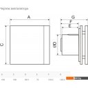 Вытяжная и приточная вентиляция Soler&Palau Silent-100 CHZ Matt White Design 5210402300-021300