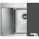 Кухонные мойки Paulmark Kroner 59F PM225951-BSR Кухонные мойки Paulmark Kroner 59F PM225951-BSR
