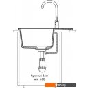 Кухонные мойки GranFest Urban GF-UR-658L (темно-серый) Кухонные мойки GranFest Urban GF-UR-658L (темно-серый)