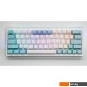 Клавиатуры Cyberlynx ZA63 Pro White Blue Orange (TNT Yellow)